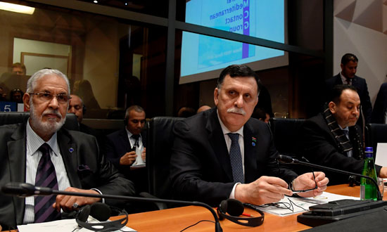 رئيس الوزراء الليبى يشارك فى اجتماع حول الهجرة