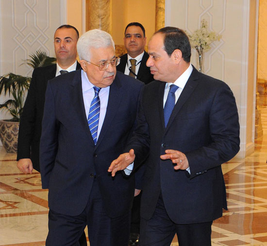 الرئيس عبد الفتاح السيسى و الرئيس الفلسطينى محمود عباس أبو مازن (3)