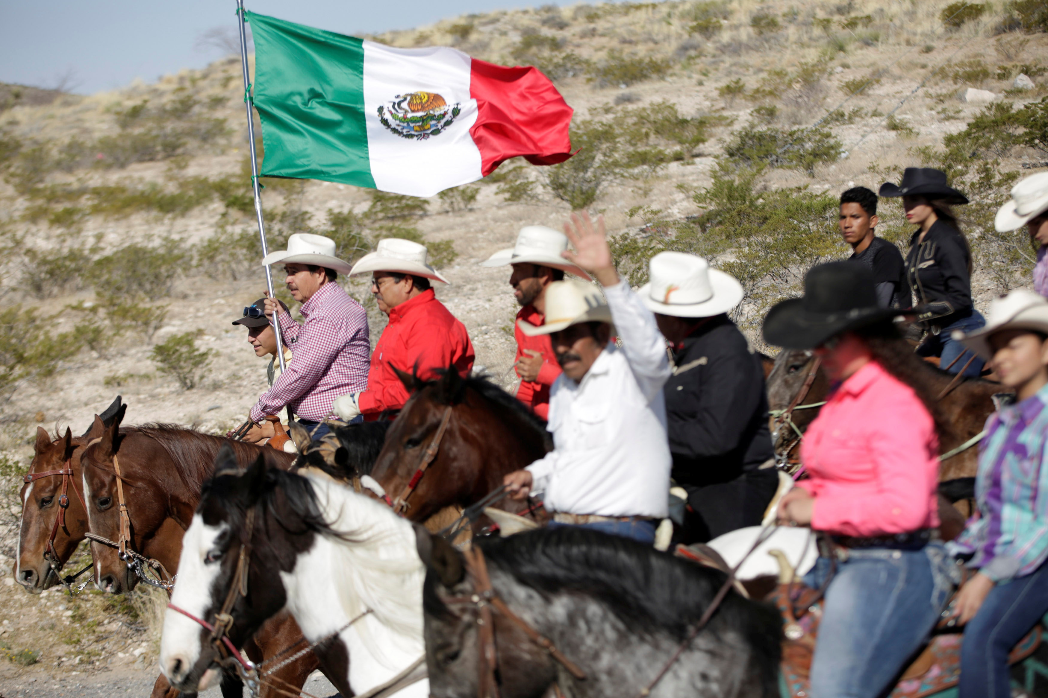 مسيرة لرعاة البقر فى المكسيك