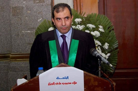 المستشار علاء محبوب على الجزار نائب رئيس محكمة النقض