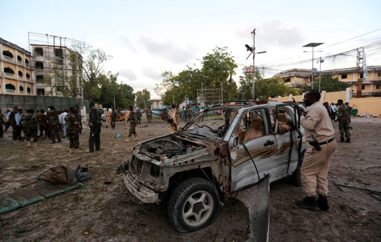 ارتفاع حصيلة قتلى انفجار بالقرب من القصر الرئاسى بمقديشو إلى 6 أشخاص