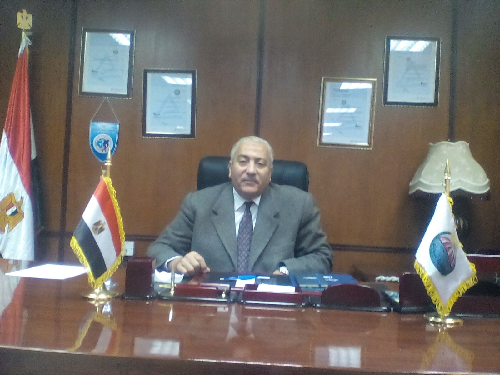 أحمد بيومى رئيس جامعه السادات