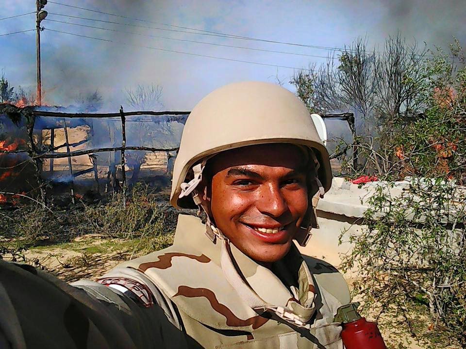 الشهيد محمد المعتز على خط النار فى سيناء