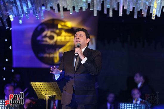 أمير الغناء العربي هاني شاكر يحي الحفل