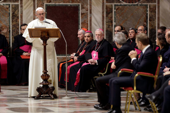 بابا الفاتيكان يهدد من انتهاء الاتحاد الأوروبى حال عدم التضامن