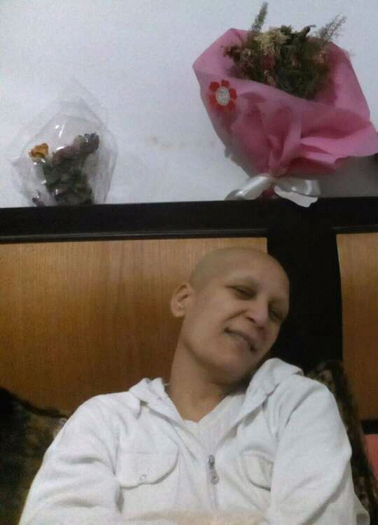  سحر مع مرضى السرطان بعد قهرها السرطان
