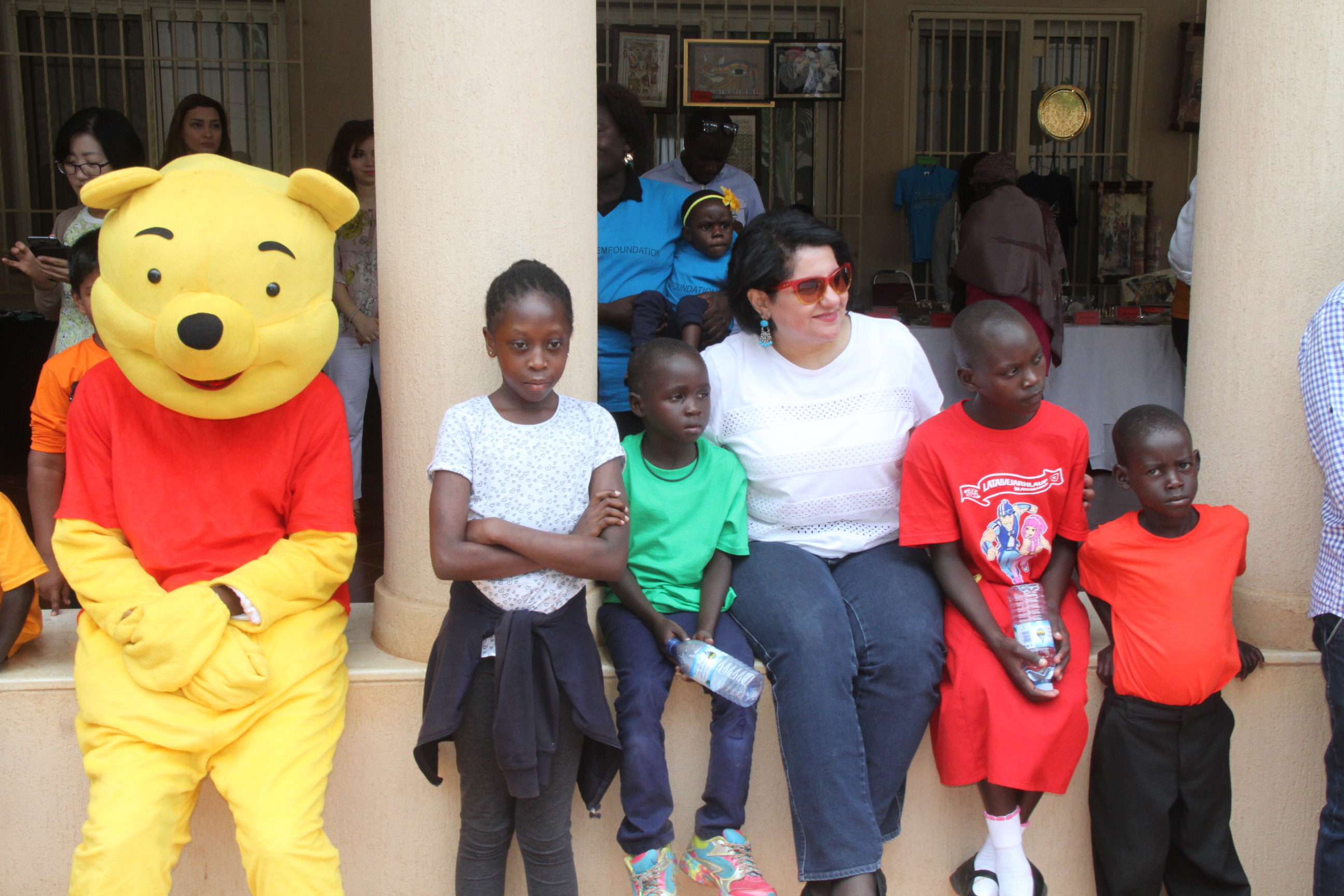 احتفالات السفارة المصرية فى أوغندا بالأطفال