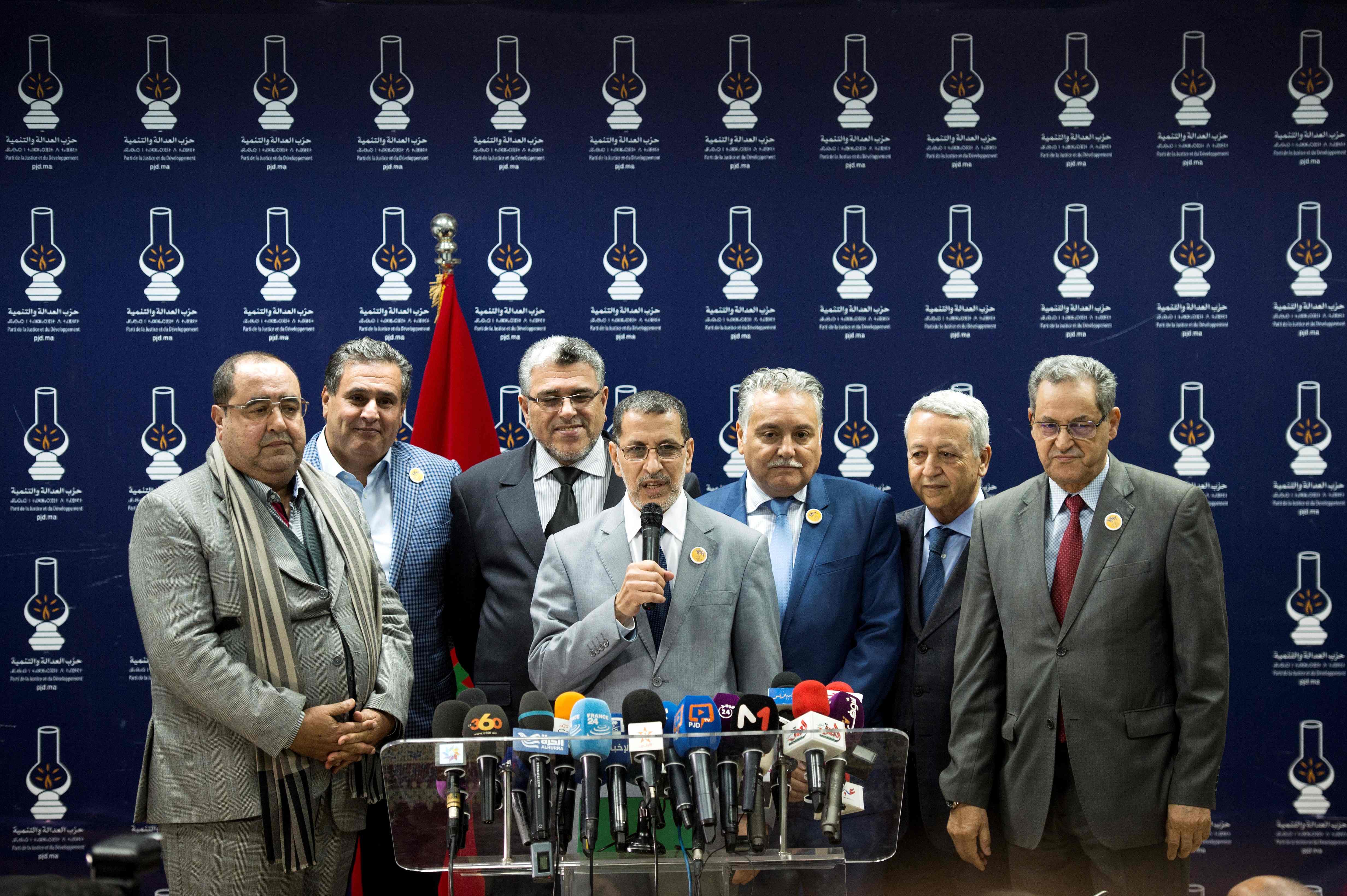 سعد الدين العثمانى يعلن تشكيل الحكومة المغربية