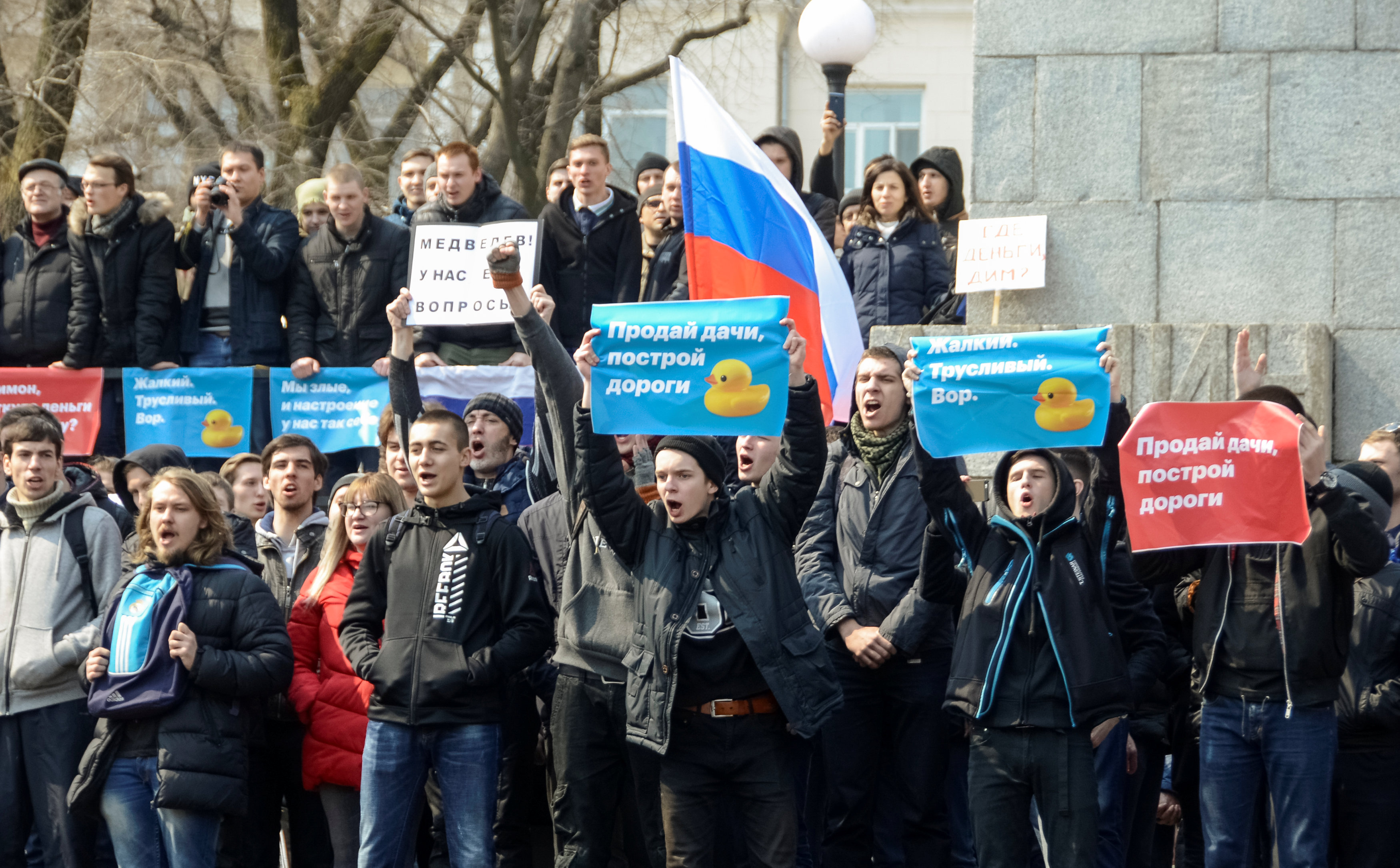 تظاهرات للمعارضة الروسية وسط موسكو