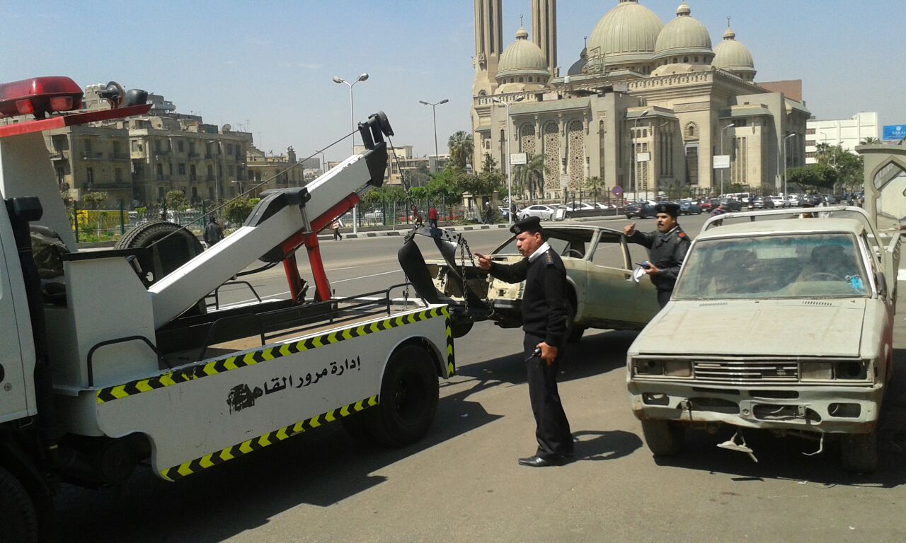 حملات رفع السيارات المتروكة بشوارع القاهرة (2)