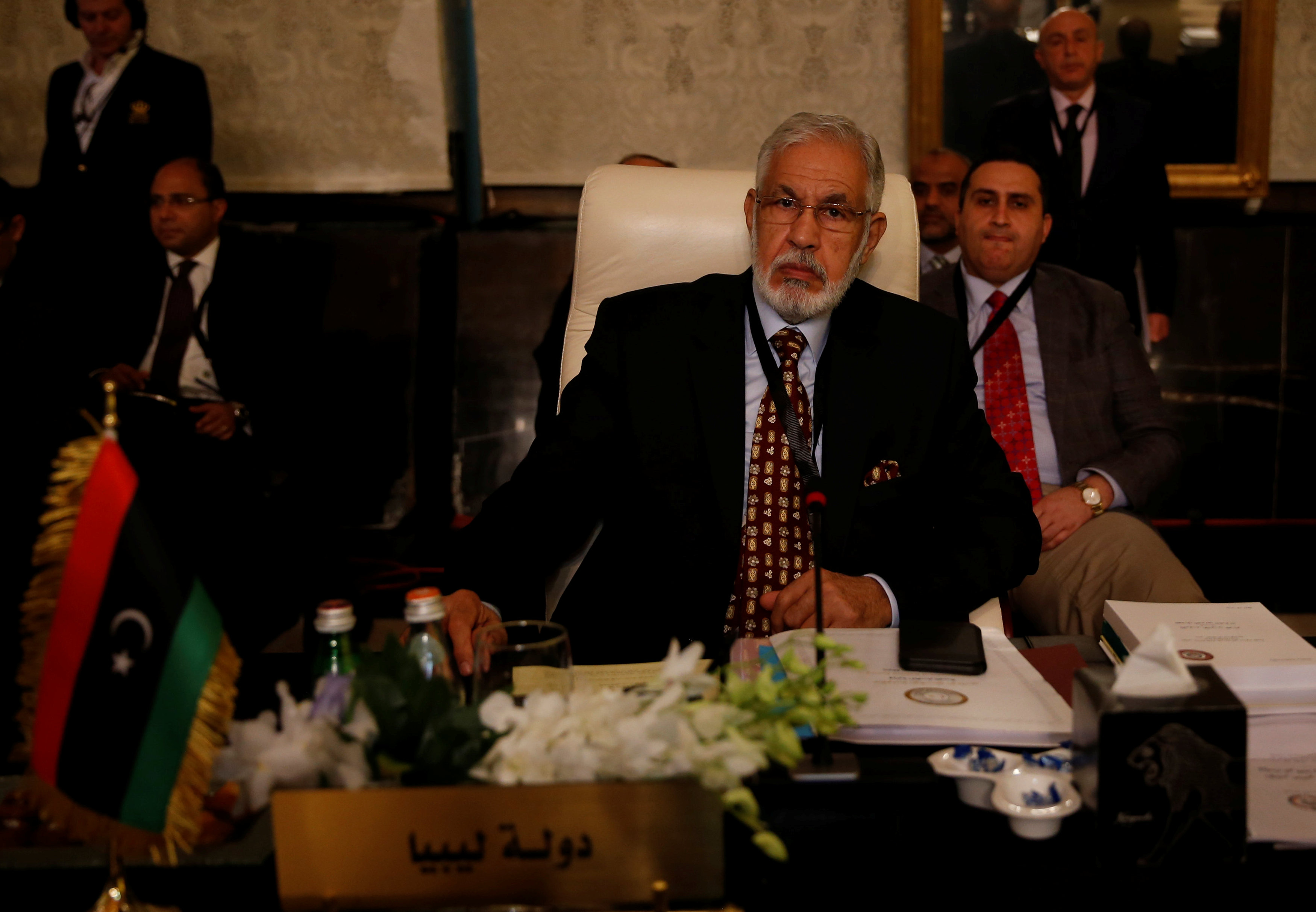 وزير الخارجية الليبي محمد طاهر