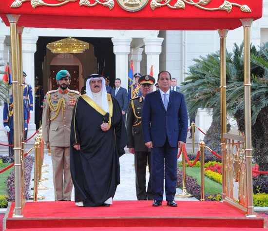 السيسى وملك البحرين (4)