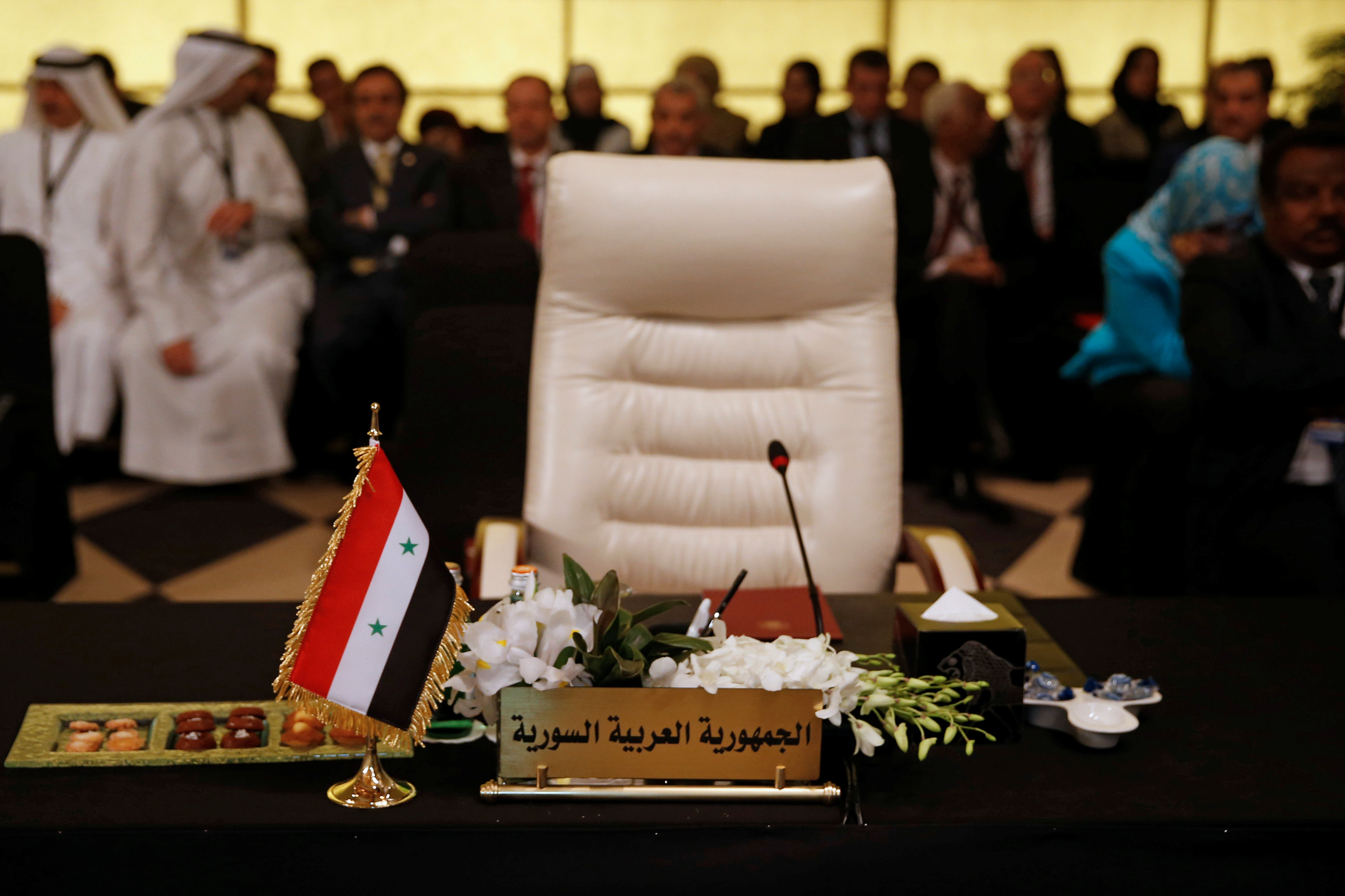 مقعد سوريا خالي في القمة العربية