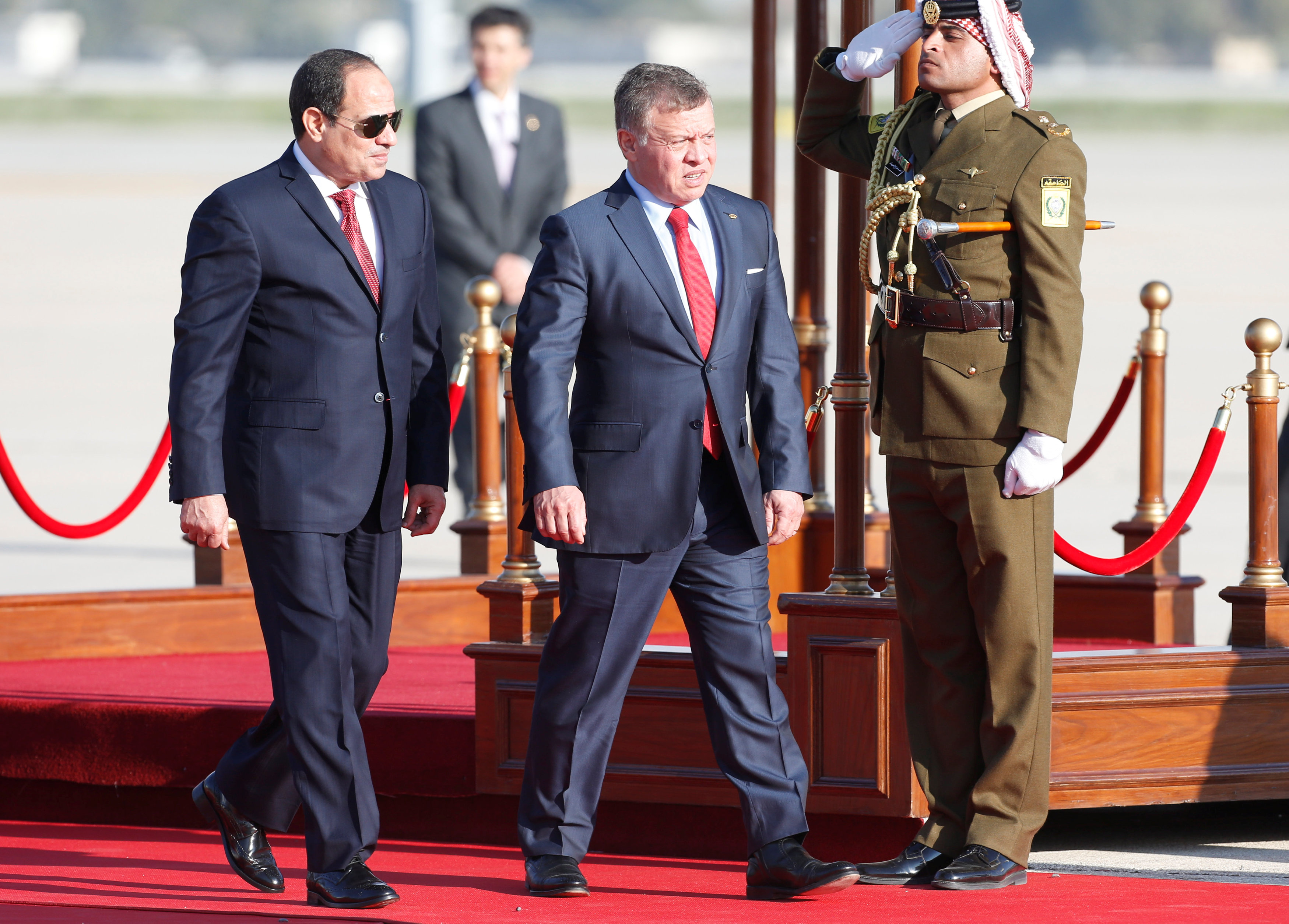 الرئيس السيسى والعاهل الأردنى - Copy