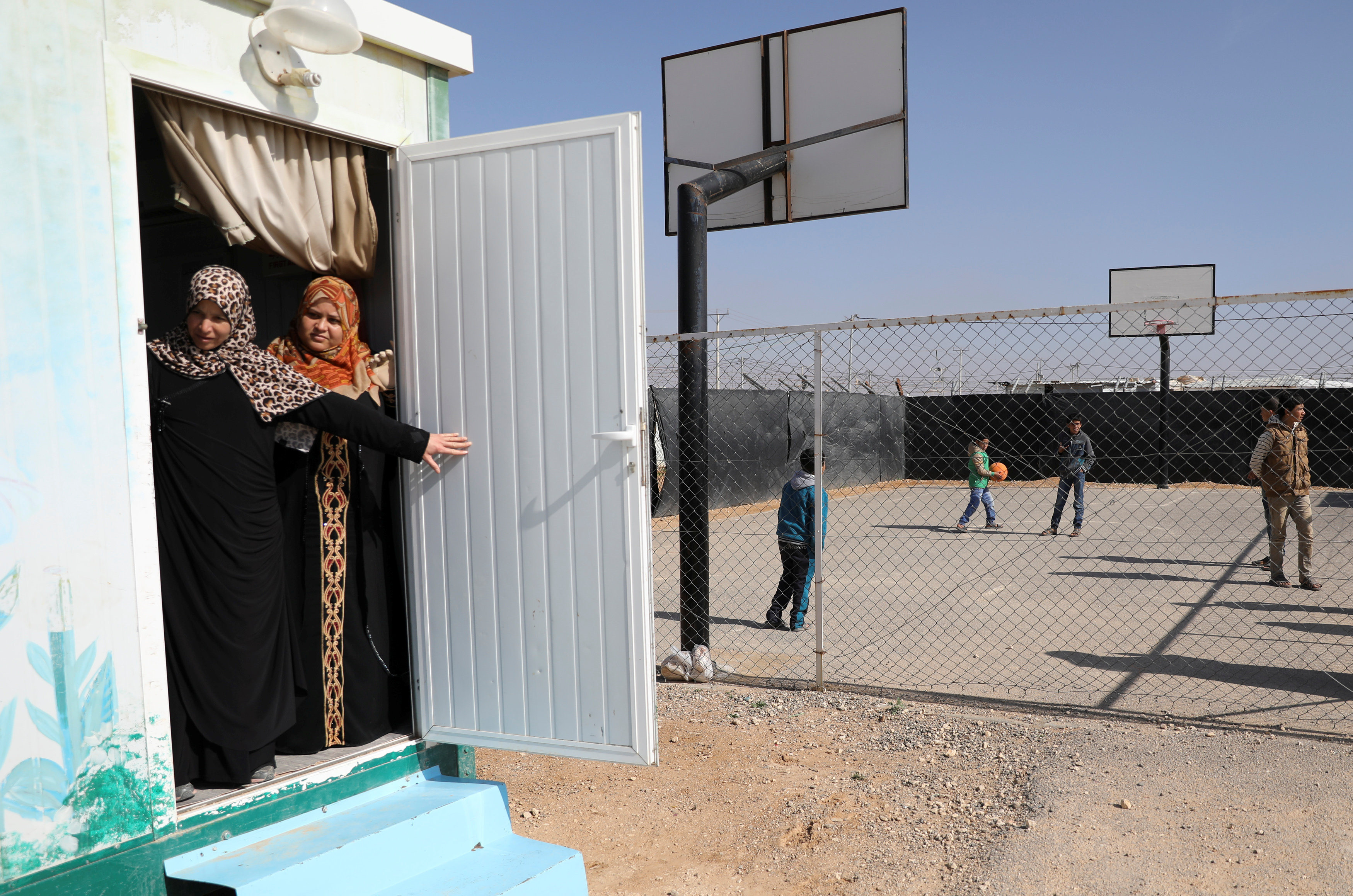 مخيم للأجئين فى الأردن