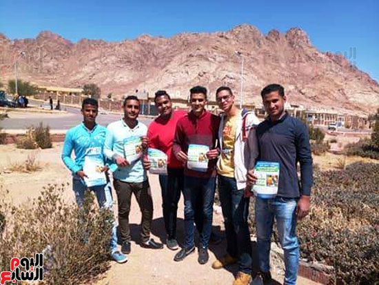 شباب جنوب سيناء يدعمون المبادرة