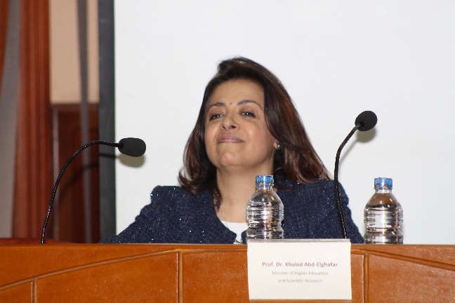 دكتور حنان الليثى عميدة كلية الصيدلة بجامعة MSA