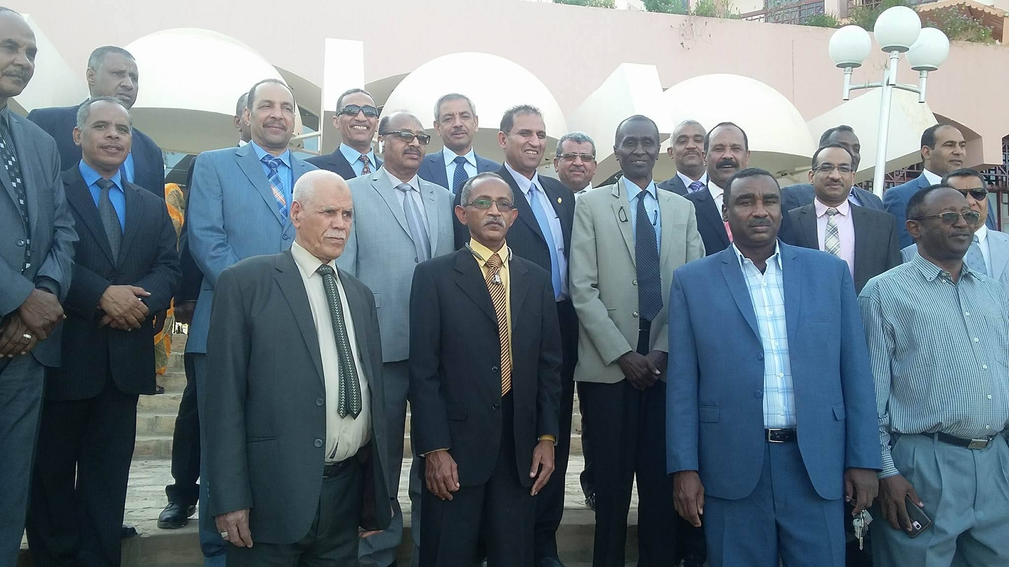  القنصل السوداني وأعضاء القنصلية وقيادات جامعة أسوان
