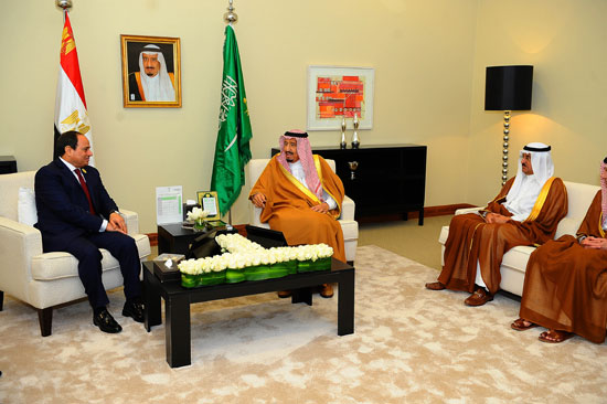 السيسى والملك سلمان القمه العربيه (1)