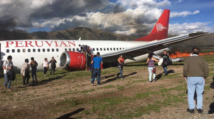 طائرة  الخطوط الجوية البيروفية