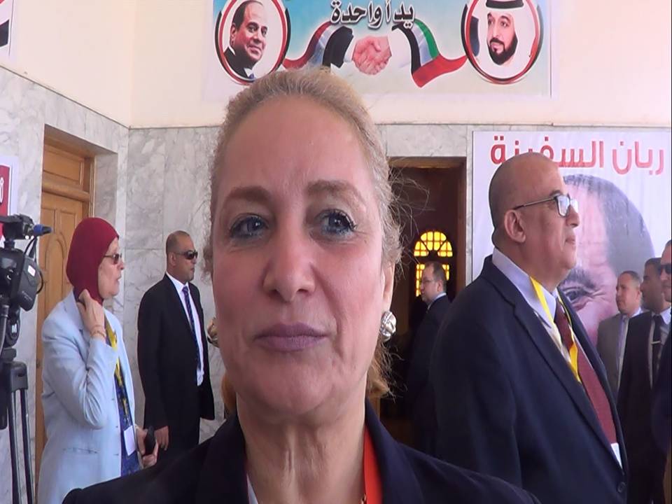 الدكتورة دلال عبد الهادي عميد كلية الإدارة الفندقية بجامعة الاسكندرية 
