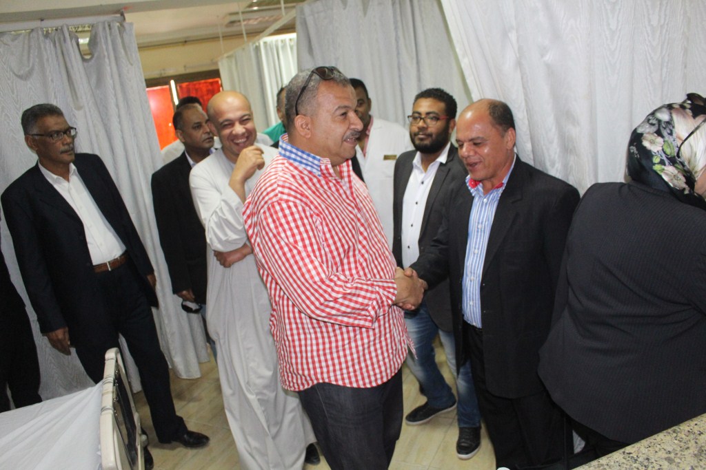 4- وفد لجنة الصحة بالبرلمان يتفقدون مستشفيات الاقصر