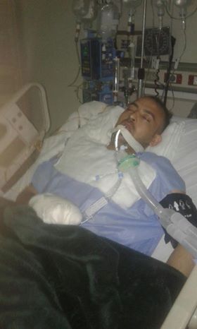 محمد فايز بعد العملية