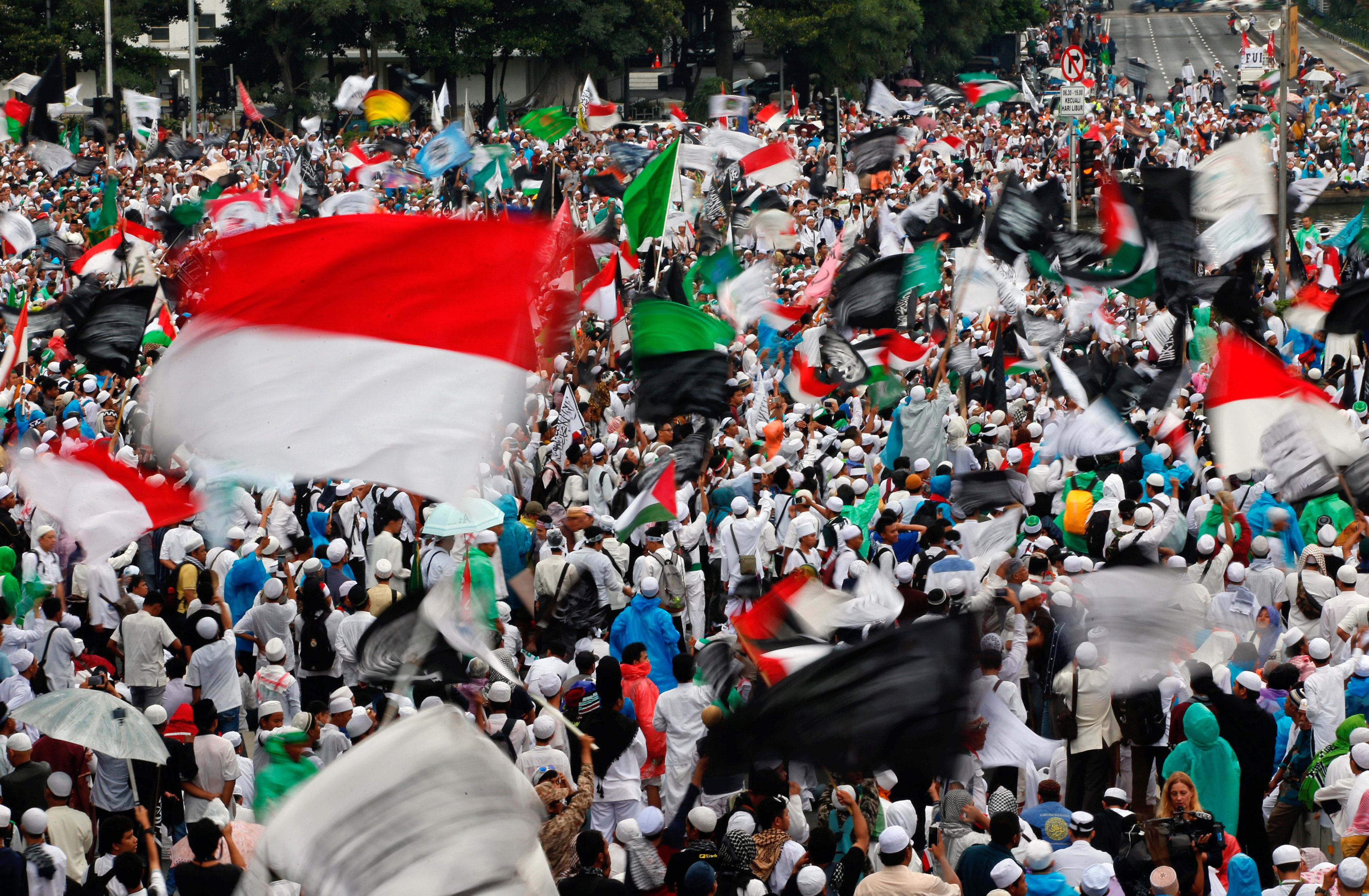 مظاهرات مسلمى إندونيسيا