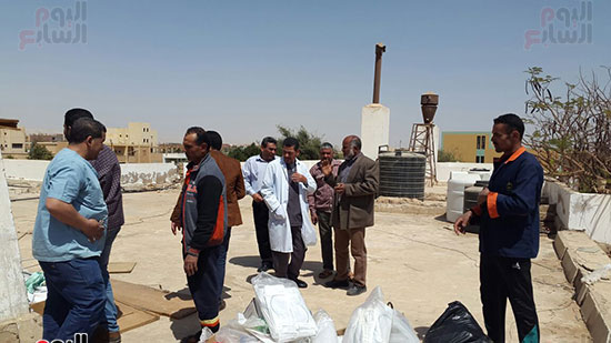 مغارة على بابا للادوية فوق سطح المستشفى