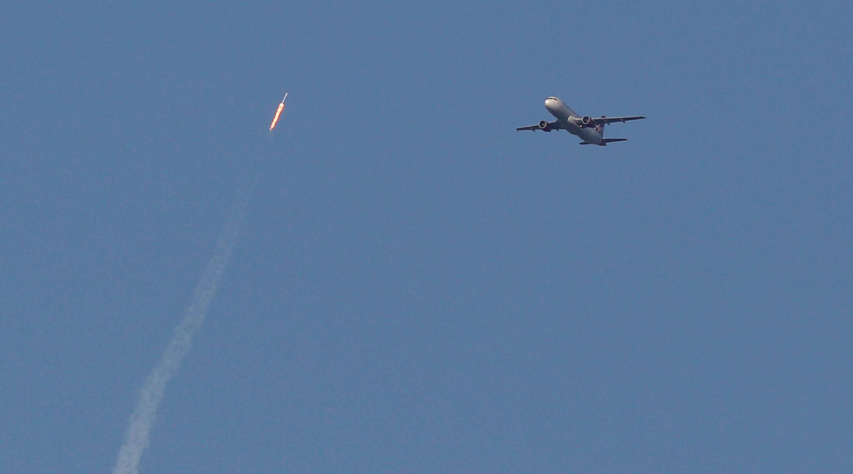 سبيس إكس تطلق أول صاروخ مستعمل فى اختبار لخطط تخفيض النفقات