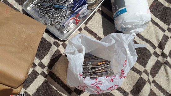 ادارة المستشفى تنفى صلتها بالمخازن المضبوطة