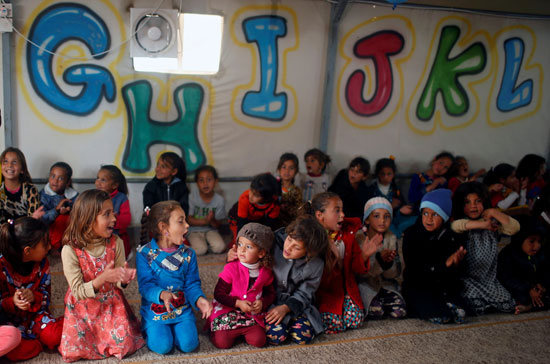أطفال-العراق-فى-انتظار-الأمين-العام-للأمم-المتحدة
