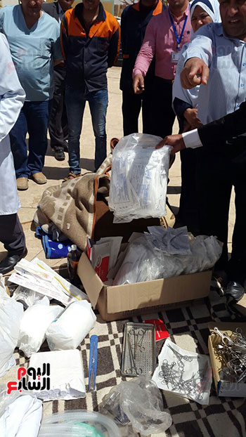 كميات هائلة من المستلزمات