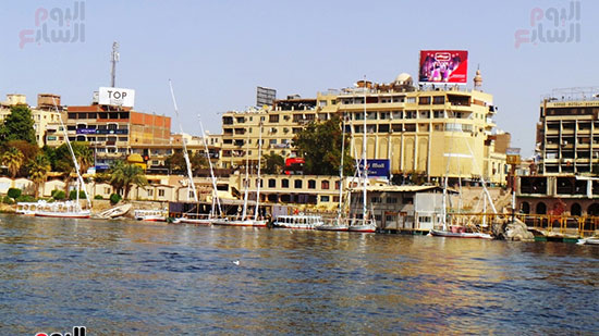 كورنيش النيل بمدينة أسوان