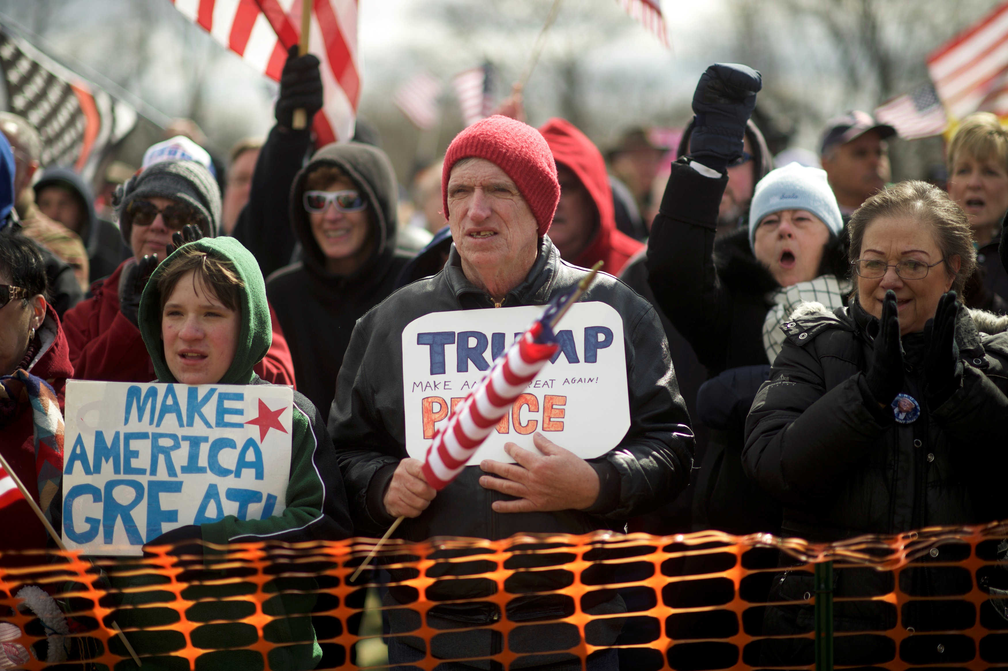 مظاهرات تأييد للرئيس ترامب فى أمريكا