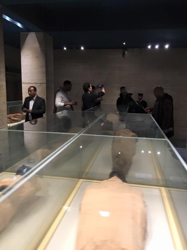 زيارة ويل سميث للمتحف المصرى