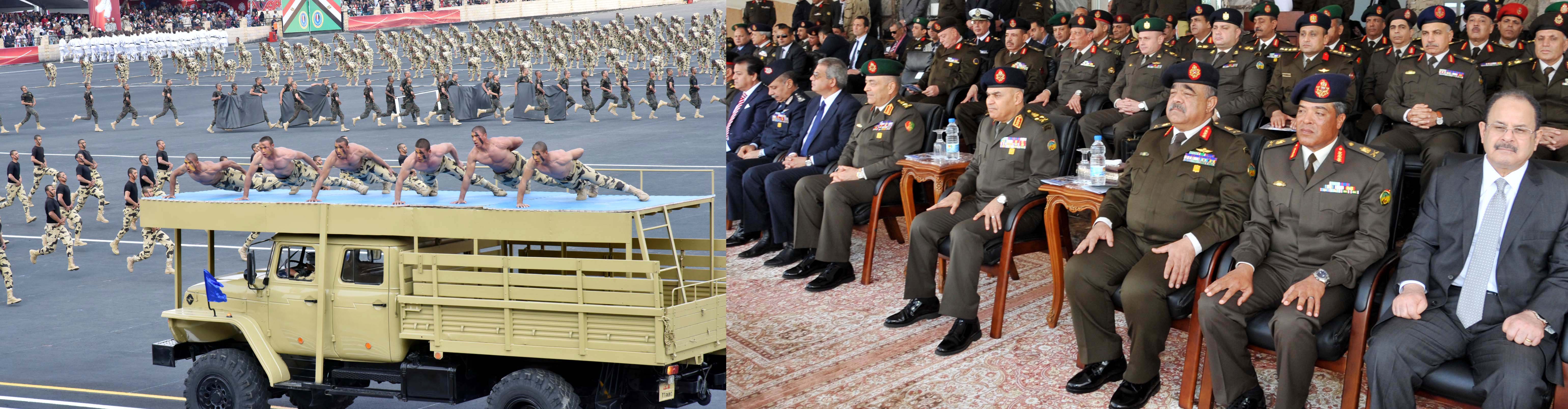 وزير الدفاع يشهد حفل تخريج معهد صف الضباط 