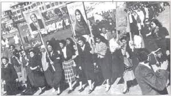 مسيرة النساء فى عام 1951