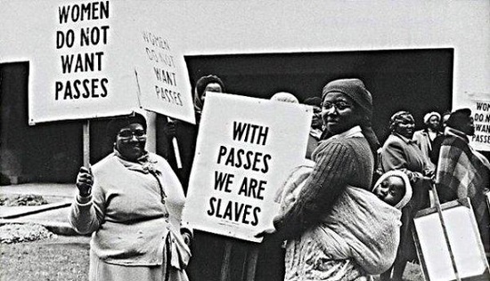 مسيرة النساء فى  بريتوريا جنوب أفريقيا