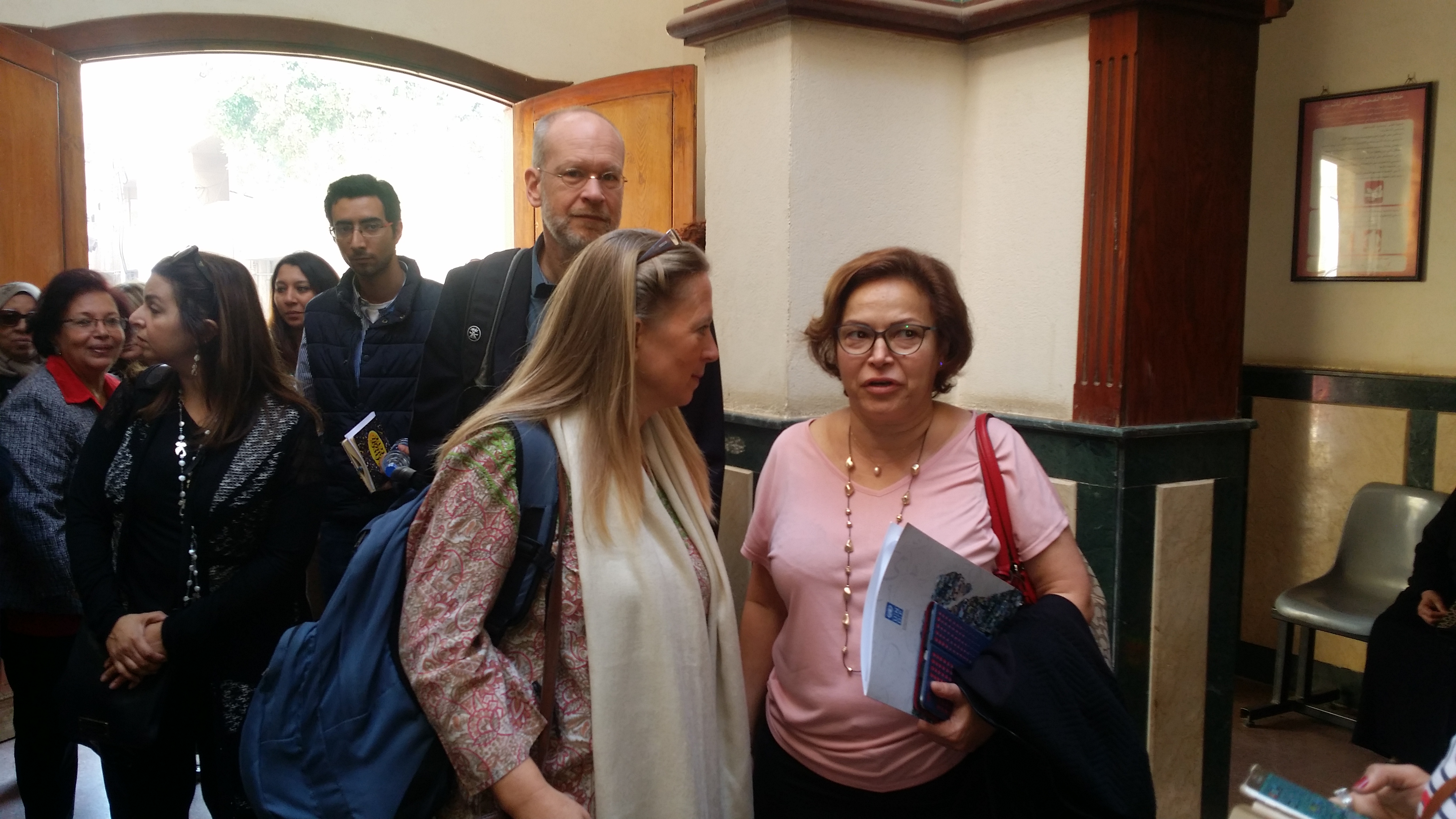 زيارة شارلوتا سبار سفيرة السويد بالقاهرة لمقر القومى للمرأة