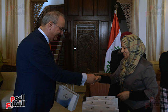 السفارة العراقية بالقاهرة تحتفل بيوم المرأة العالمى (13)