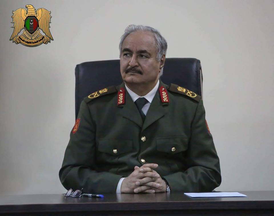 المشير خليفة حفتر القائد العام للجيش الليبى