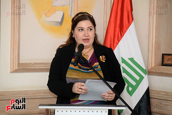 السفارة العراقية بالقاهرة تحتفل بيوم المرأة العالمى (3)