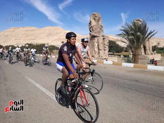 الأقصر تشهد ماراثون دراجات هوائية بمشاركة 60 متسابق من مصر وألمانيا والكويت