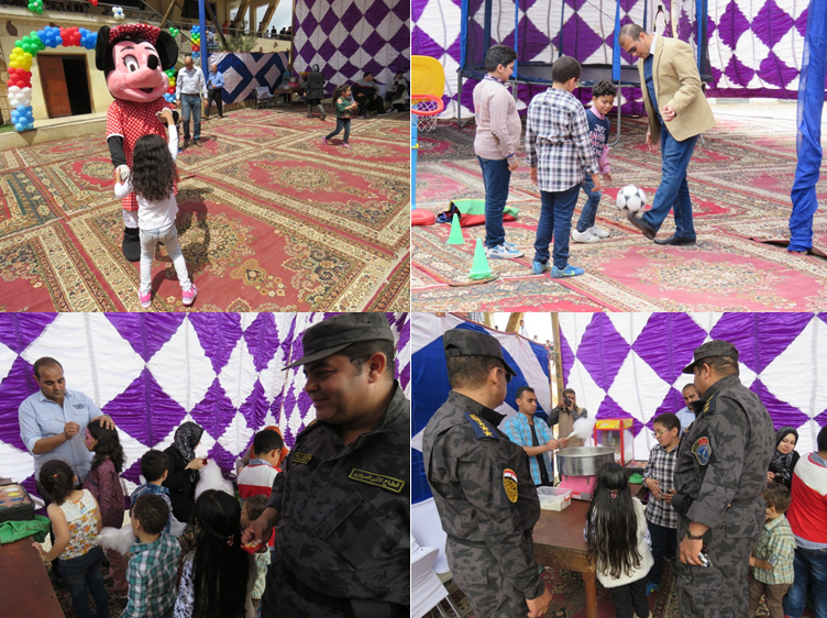 الداخلية تشارك أبناء شهداء الشرطة والأطفال الأيتام الإحتفال بيوم اليتيم (2)