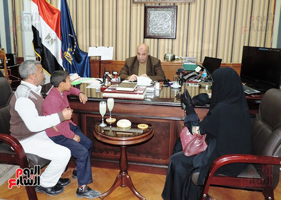 اسرة الطفل المختطف تقدم الشكر لمدير الامن ووزارة الداخلية