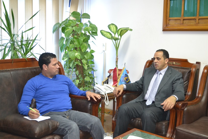 حوار رئيس جامعة دمنهور لليوم السابع