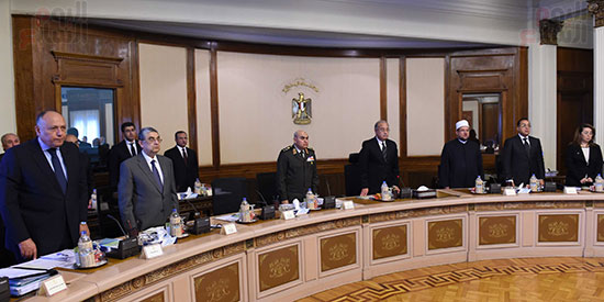 اجتماع مجلس الوزراء  (2)