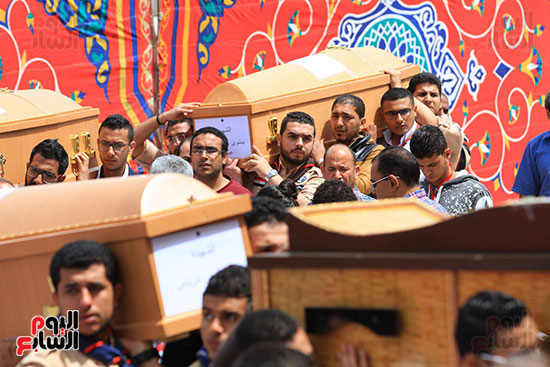 تشيع جنازة شهداء كنيسه الاسكنريه (25)