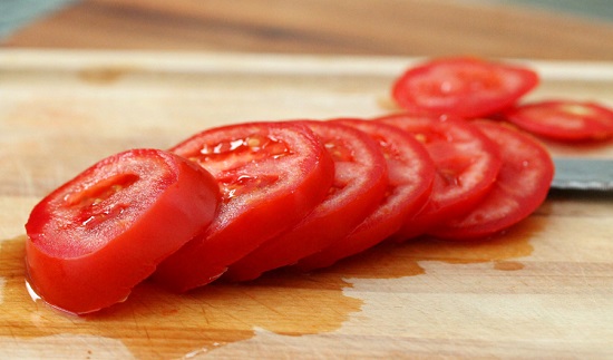 شرائح طماطم